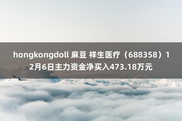 hongkongdoll 麻豆 祥生医疗（688358）12月6日主力资金净买入473.18万元