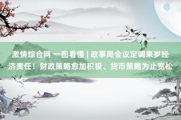 激情综合网 一图看懂 | 政事局会议定调来岁经济责任！财政策略愈加积极、货币策略为止宽松
